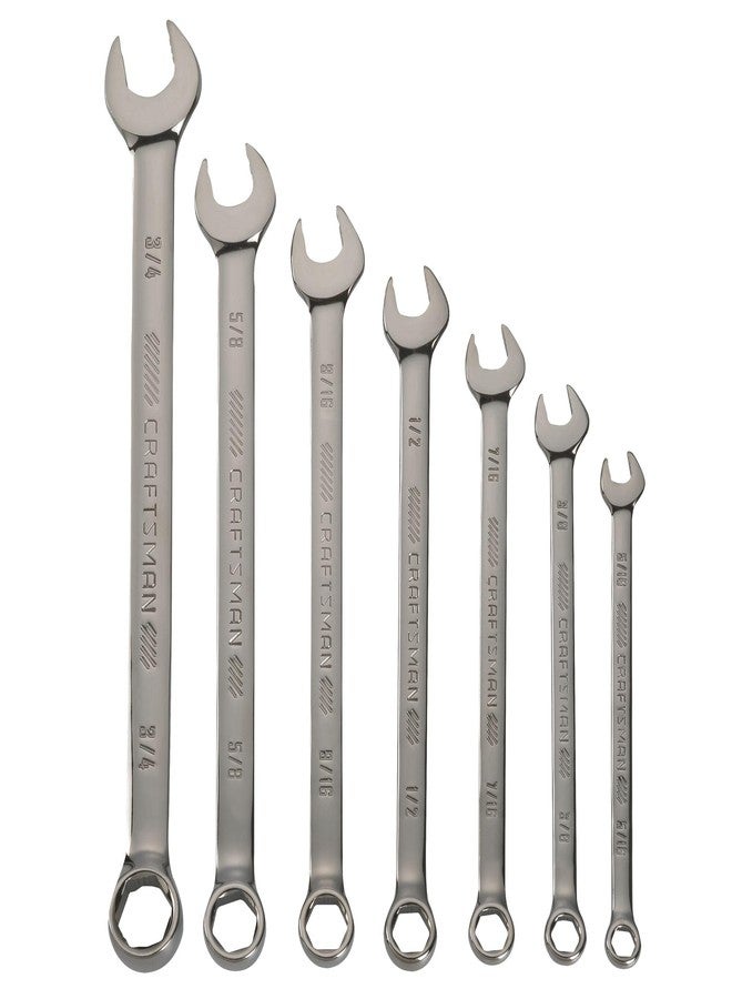 CRAFTSMAN OVERDRIVE 7-Piece Standard (SAE) Wrench Set (CMMT87707) - Image 1