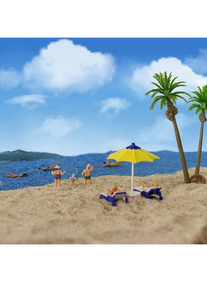 Evemodel (P8720) - P8720 40pcs Model Trains Swimming Figures 1:87 Scale HO Scale People Scenery Layout Landscape Miniature - Image 4