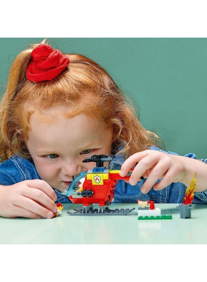 LEGO City Fire Helicopter 60318 Building Kit (53 Pieces) - Image 5