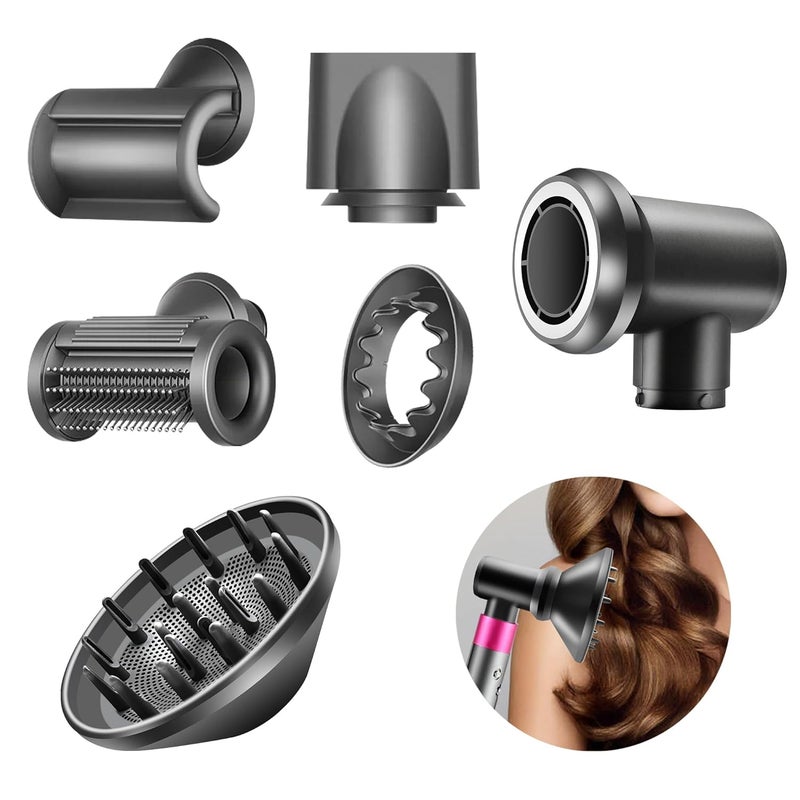 WAJIAYON Diffuser and Adaptor for Dyson Airwrap Styler Hair Dryer Diffuser Attachment Compatible with Airwrap Styler Converting to Hair Dryer