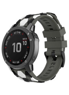 Watch Strap Band for Garmin Fenix 5/6/7/935 22mm Width Soft Silicone Replacement Band Watch Strap for Fenix 7/Fenix 6/Fenix 6 Pro/Fenix 5/Fenix 5 Plus/Forerunner 935/Forerunner945