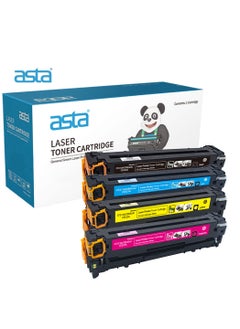 ASTA CB540A CB541A CB542A CB543A 125A Color Toner Cartridge Compatible For HP LaserJet CM1300 CM1312 CP1210 CP1215 CP1515n CP1518ni Printer 125 540 541 542 543 A