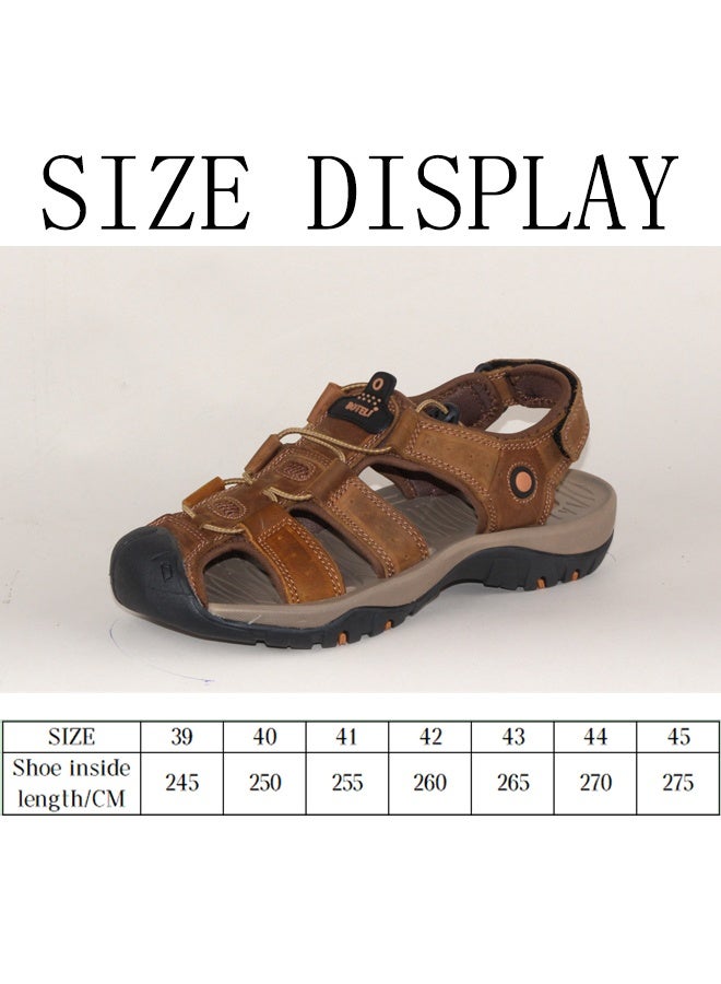 BOTELI Men Sandals Summer Running Sports Shoes Breathable Fashion Sneakers - Image 5