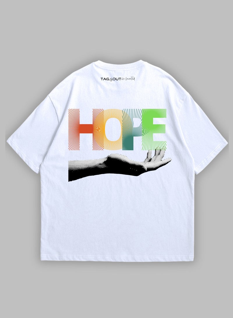 TAG OUT Unisex Summer Oversized Loose T-shirt Drop Shoulder Boxy Fit  - Image 2