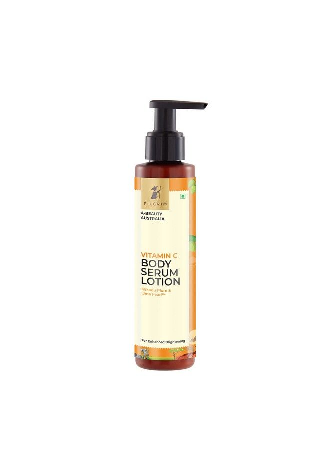 PILGRIM Australian Vitamin C Body Serum Lotion For Dry Skin With Kakadu & Lime Pearl™ ; Vitamin C Body Lotion For Brightening & Detan; Fades Dark Spots & Evens Skin Tone ; For Women & Men; 150 Ml - Image 2