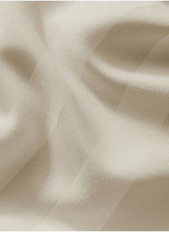 Master Home Textile MicrofiberHotel Duvet Cover Sets, Fits 120 cm x 200 cm Size Bed, 4 Pcs Single Size, Hotel Stripe Pattern  - Image 5