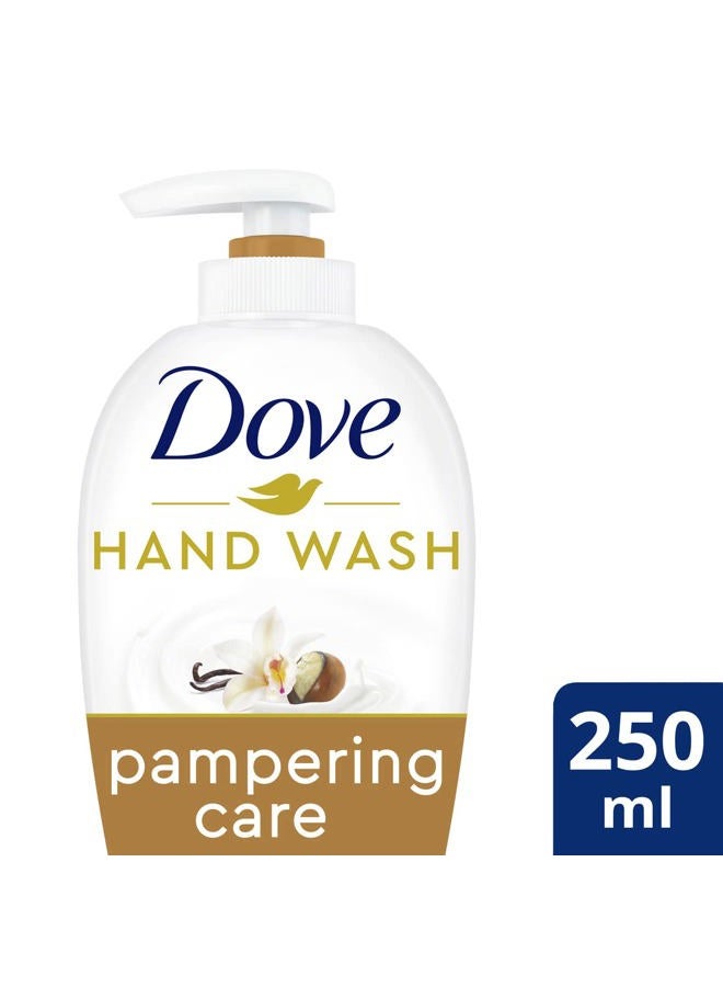 Dove صابون يد بالفانيليا والشيا 250 مل - 8.45 أونصة (عبوة من 2) - Image 2