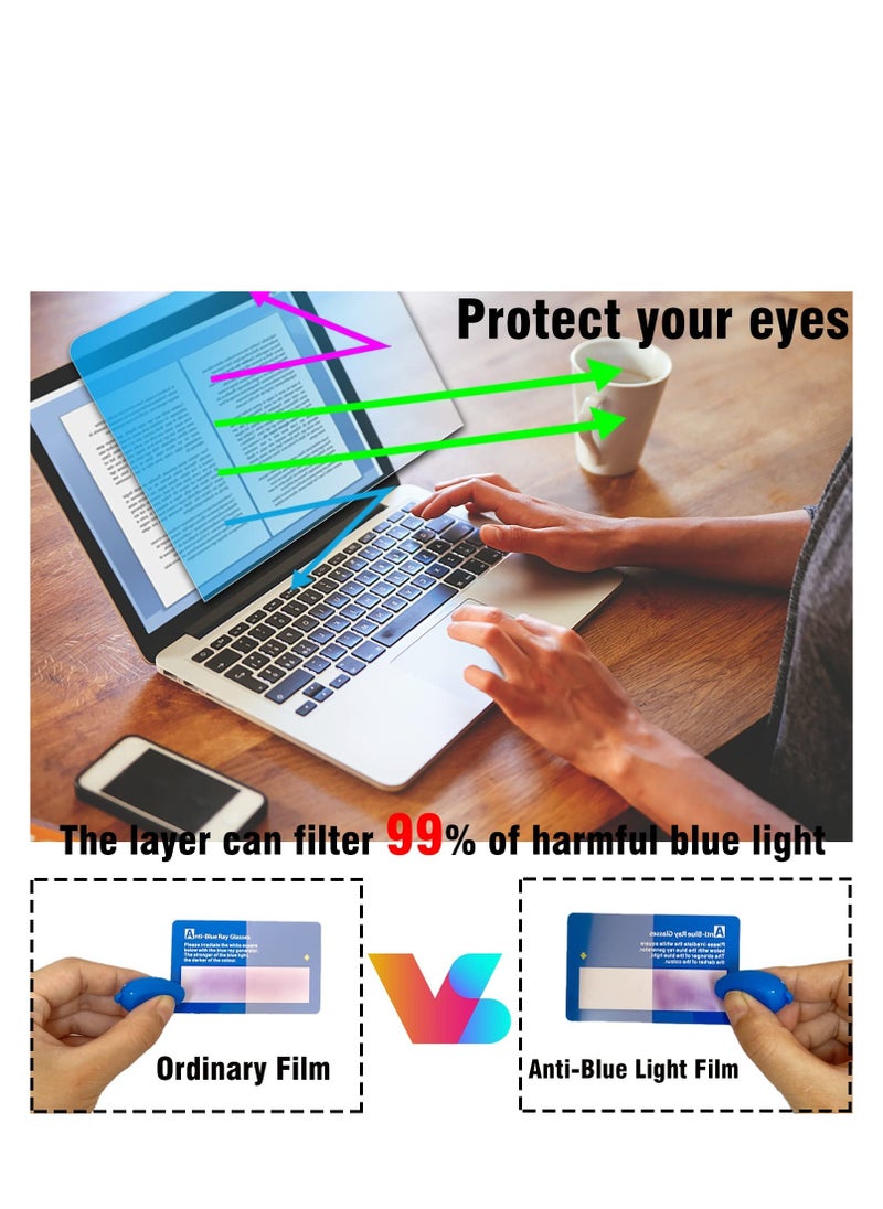 Generic 1Pack Anti Blue Light Laptop Matte Screen Protector Compatible with MacBook Pro 14 inch M4/M3 /M3 Pro /M3 Max /M2 Pro /M2 Max /M1 Pro /M1 Max Model A3112/A3185/A3401/A2918/A2992/A2442/A2779, Anti Glare & Reduce Eye Strain  - Image 3
