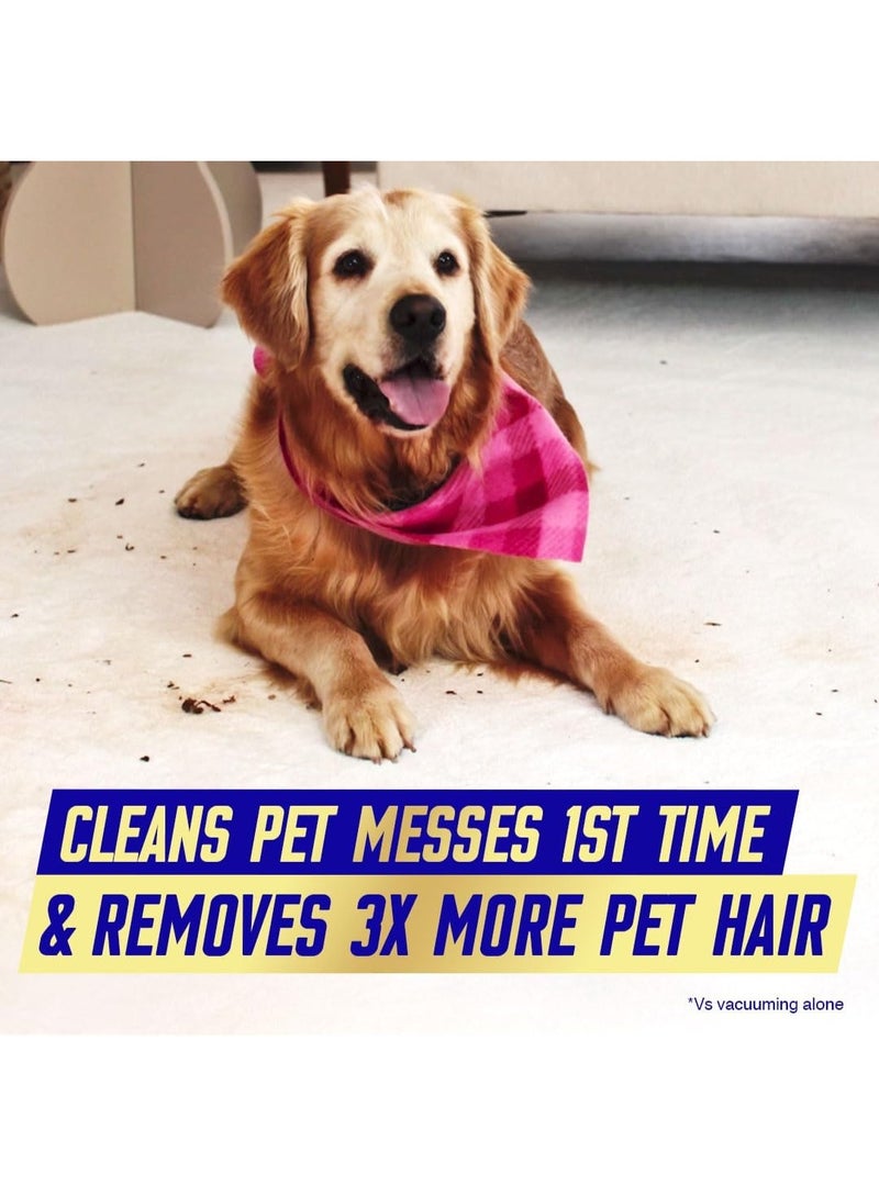 Vanish Gold Carpet Cleaner Foam Stain Remover Eliminates Dirt Pet Messes and Odours Removes 5X More Dirt vs Vacuuming alone for a Deep Clean 600ml - Image 3