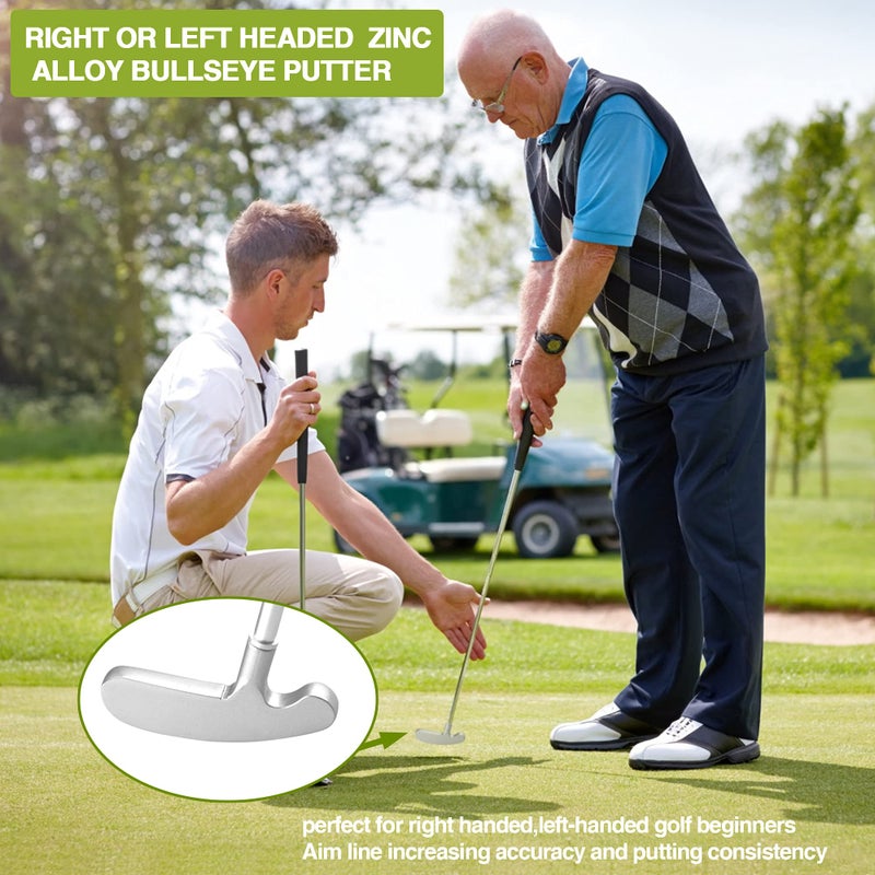 Asyxstar Upgraded Golf Putter, Golf Putter for Him Her - 33" Two Ways Mini Golf Putters for Men Women Kids Right/Left Handed Golfers, Golf Clubs Set with 2 Golf Practice Balls for Any Putting Mat - Image 4