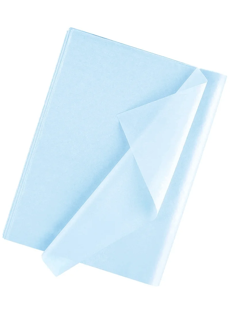 Share the Love Share the love Light Blue Tissue Paper 20 Sheets – 50 x 70cm, 17gsm Acid-Free Wrap for Gifts, Crafts, DIY Projects & Apparel Packaging