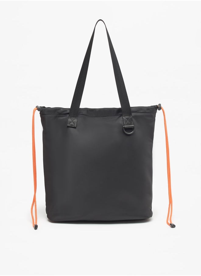 Lee Cooper Logo Applique Shopper Bag with Double Handle  - Image 4