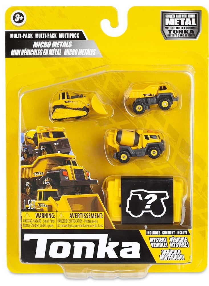 Tonka Micro Metals Multipack Dump Truck, Cement Mixer, Bull Dozer, Garbage Truck (Blind) S1 - pzsku/Z9A483E70743F4E399B92Z/45/_/1732102496/459190d6-397b-4c06-a5af-fb86717e6f89