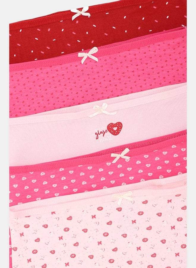 Carina Pack of 5 Colored Full Brief Panties - Image 3