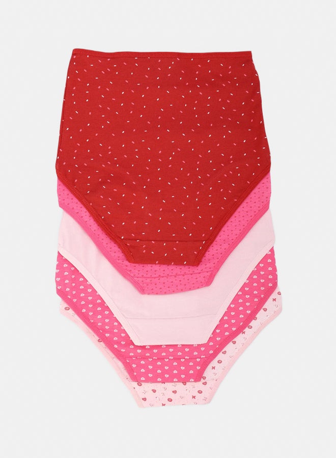 Carina Pack of 5 Colored Full Brief Panties - Image 2