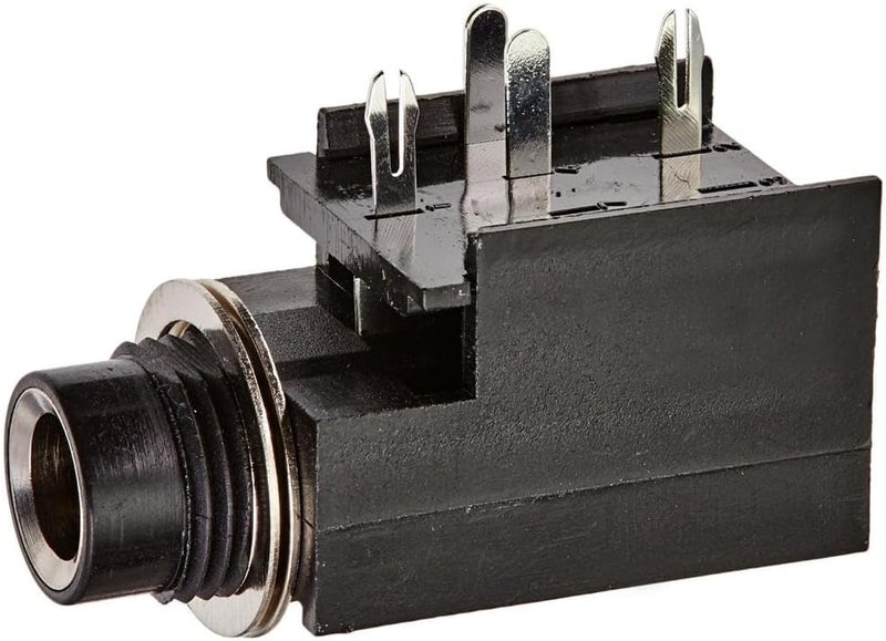 Fender 4-Pin Mono Amplifier Jack with Mounting Hardware - Image 3