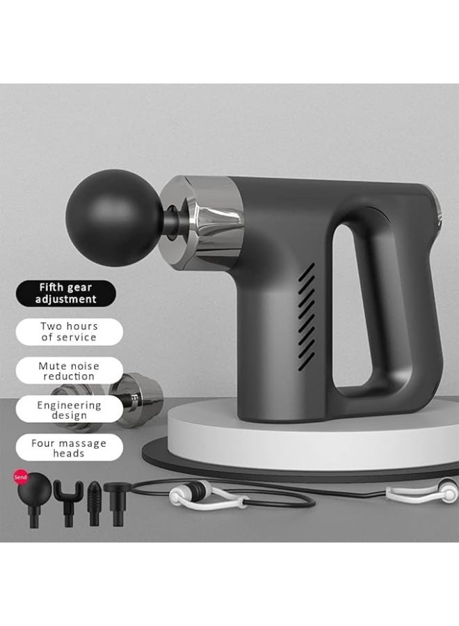 Handheld Mini Massage Gun - Powerful Percussion Vibration for Muscle Relaxation - Portable Facial Gun for Deep Tissue Release - Easy-to-Use - Image 3
