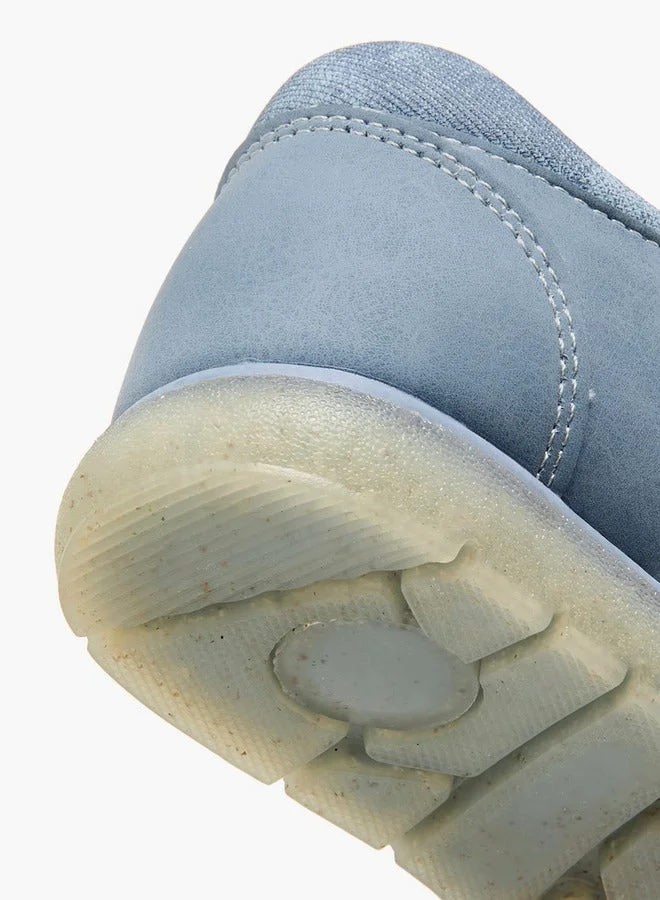 JUNIORS Solid Strappy Sandals with Hook and Loop Closure