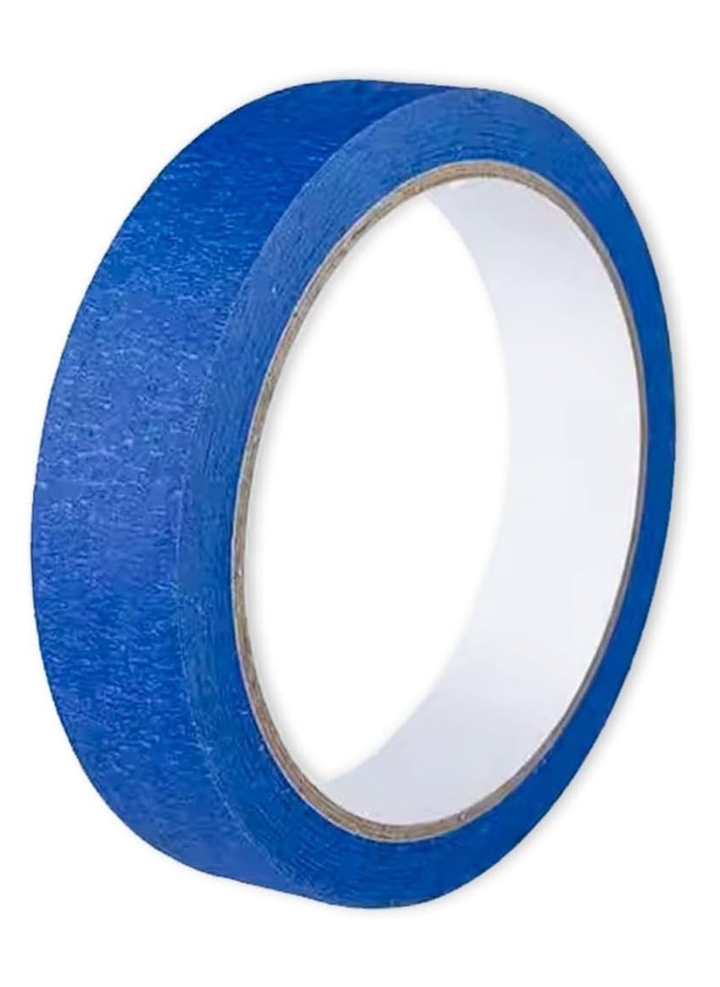 MARKQ [1 Roll] Blue Painter’s Tape - 1" x 20 Yards Masking Tape for Painting, DIY Crafts & Home Office Use  - Image 1
