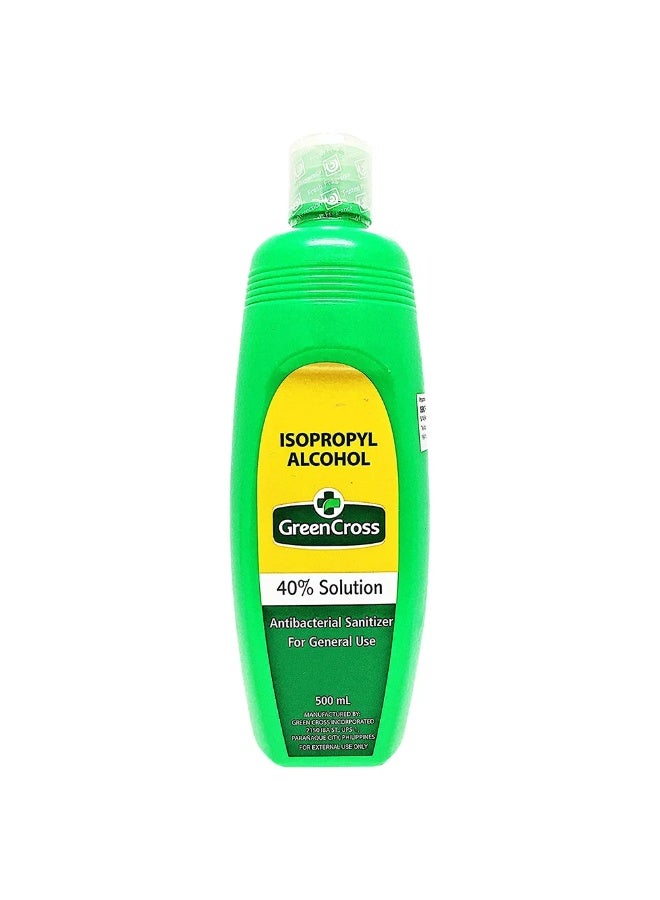 Green Cross - 40% Isopropyl Alcohol Sanitizer 500ml