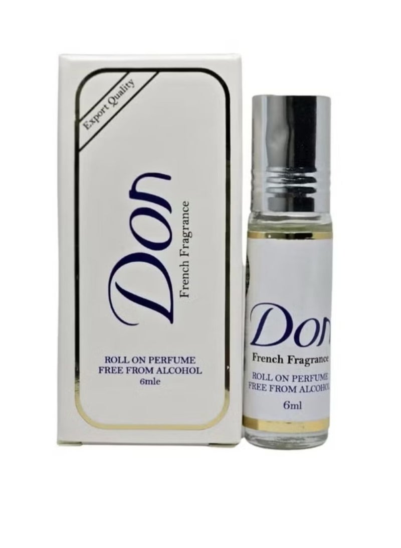 don Don Roll On French Perfume 6ml - Image 1