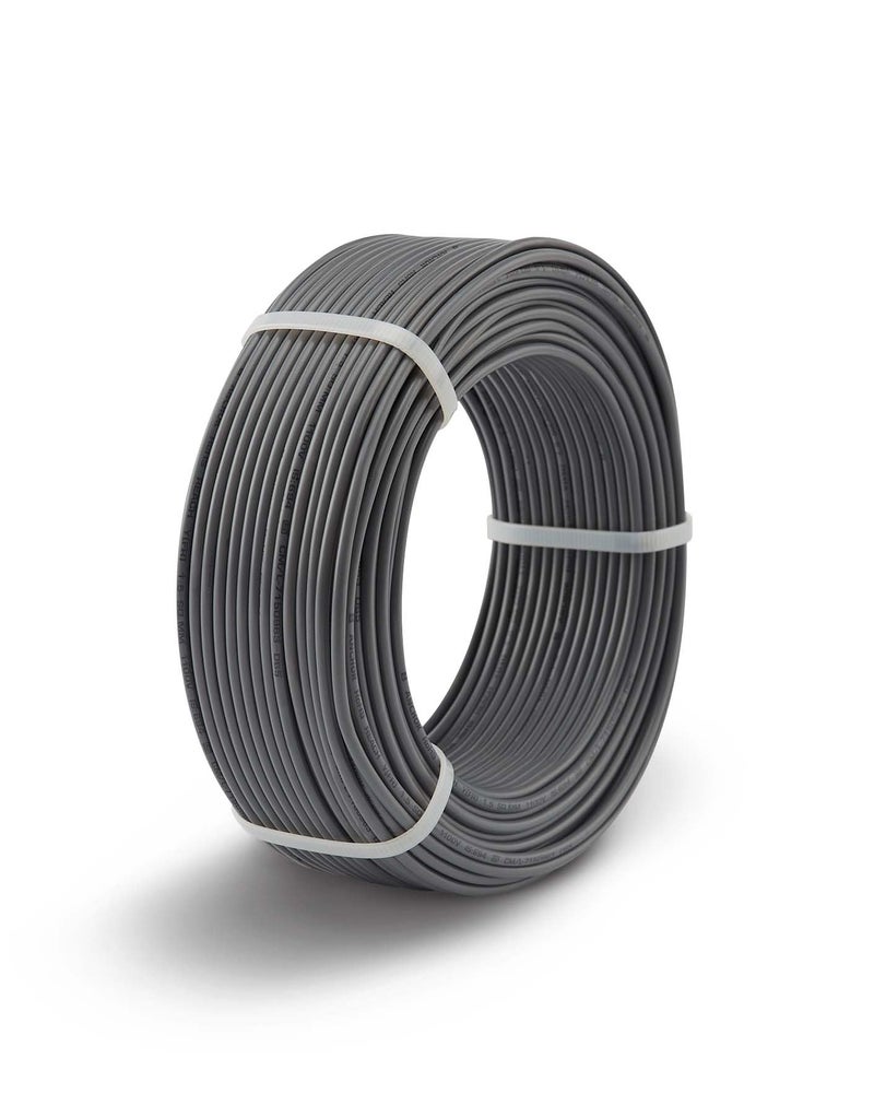 Anchor by Panasonic Advance FR Electric Wire, 1.5 sq mm PVC Insulated Copper Wire for Home Wiring, 90 Meter Electric Wire Cable for Industrial and Domestic Connections (Grey, 27404GY) - Image 1