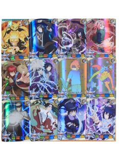 Naruto 50 حزمة من بطاقات Naruto Vmax Gx Energy Card Series Rare Battle Trainer Kids بطاقات مجموعة مخصصة خاصة  - Image 3