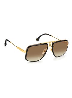 Carrera Unisex Uv Protection Navigator Shape Metal Sunglasses Ca Glory Ii Brown 49 - Lens Size: 48.6 Mm - Yell Gold  - Image 2