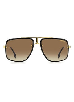Carrera Unisex Uv Protection Navigator Shape Metal Sunglasses Ca Glory Ii Brown 49 - Lens Size: 48.6 Mm - Yell Gold  - Image 3