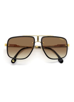 Carrera Unisex Uv Protection Navigator Shape Metal Sunglasses Ca Glory Ii Brown 49 - Lens Size: 48.6 Mm - Yell Gold  - Image 4