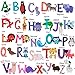 DEKOSH Baby Nursery Animal Alphabet Peel & Stick ABC Kids Wall Decals - Colorful Educational Wall Stickers for Kids - Image 2