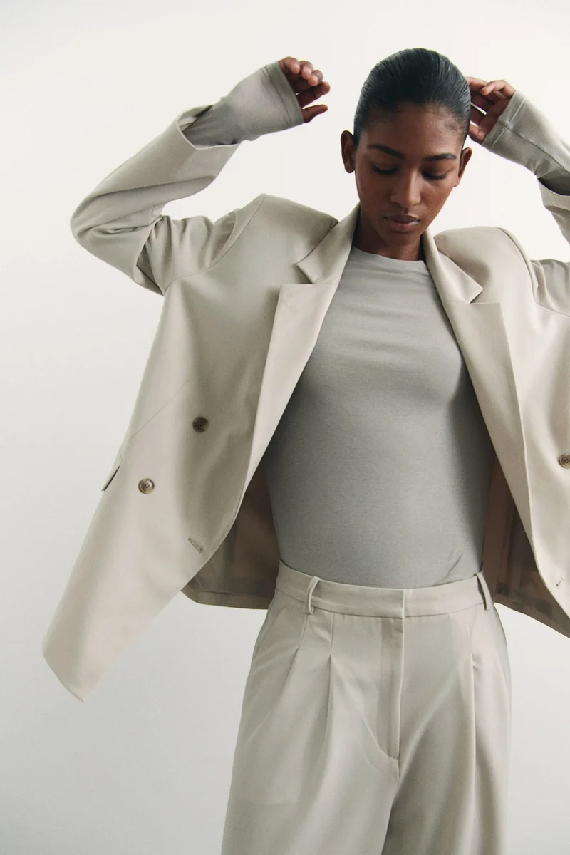 H&M Double-breasted blazer