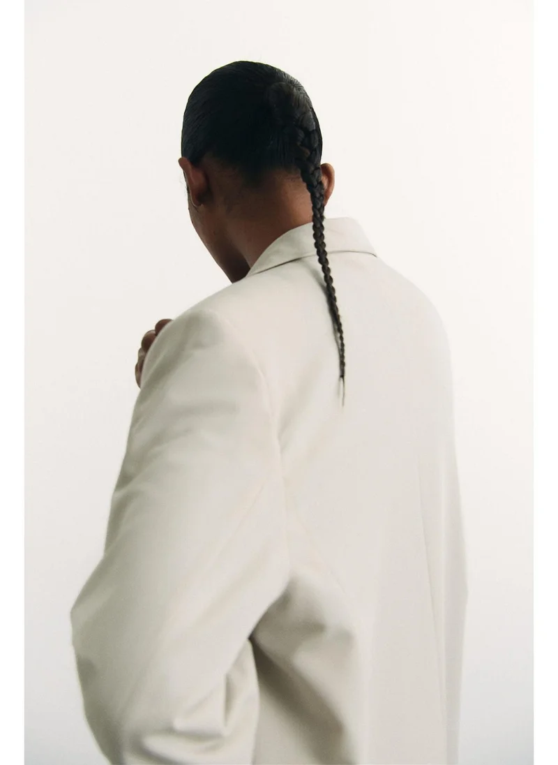 اتش اند ام Double-breasted blazer