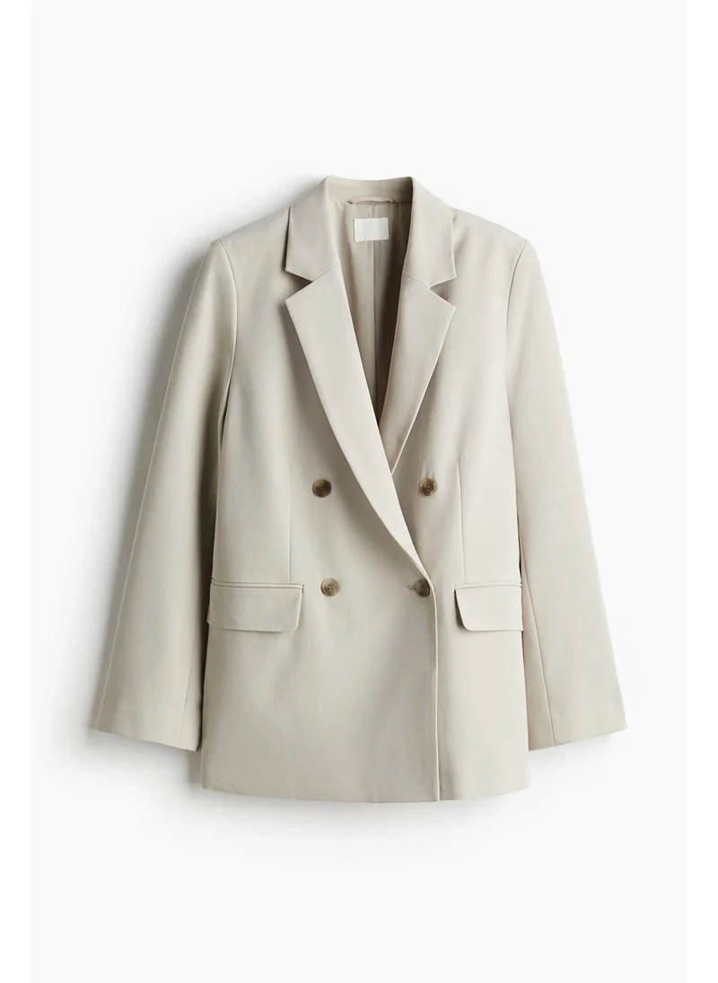 اتش اند ام Double-breasted blazer