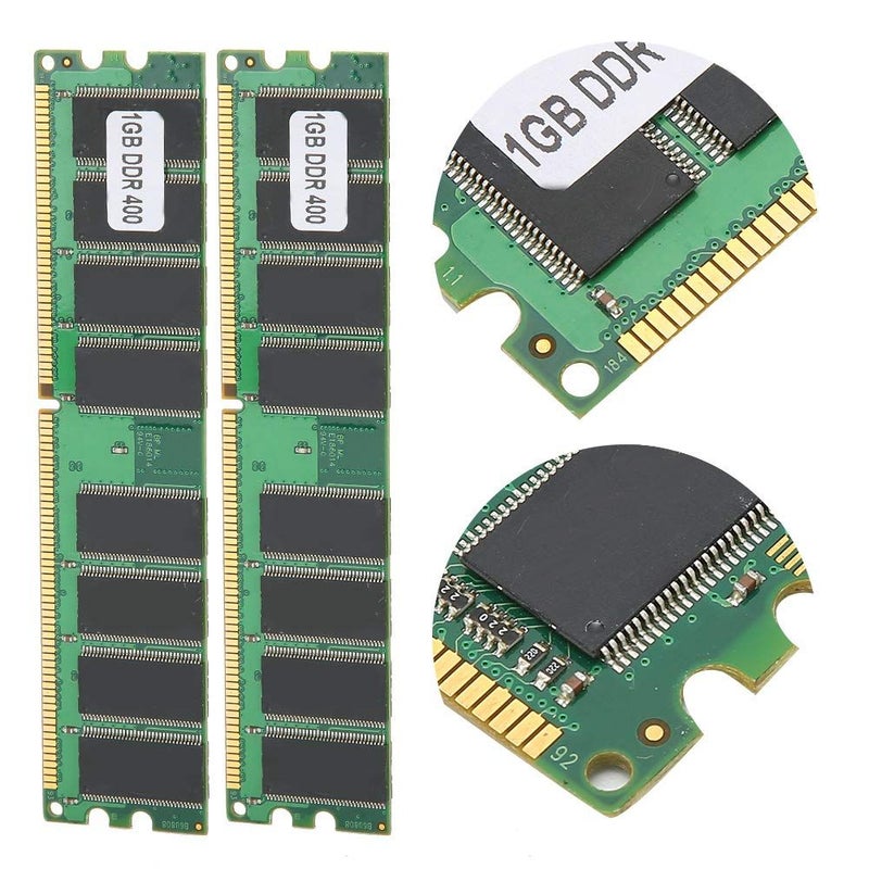 Desktop Memory 1GB DDR 400MHz PC3200 2Pcs Double Sided 16 Grain Stable Operation - Image 3