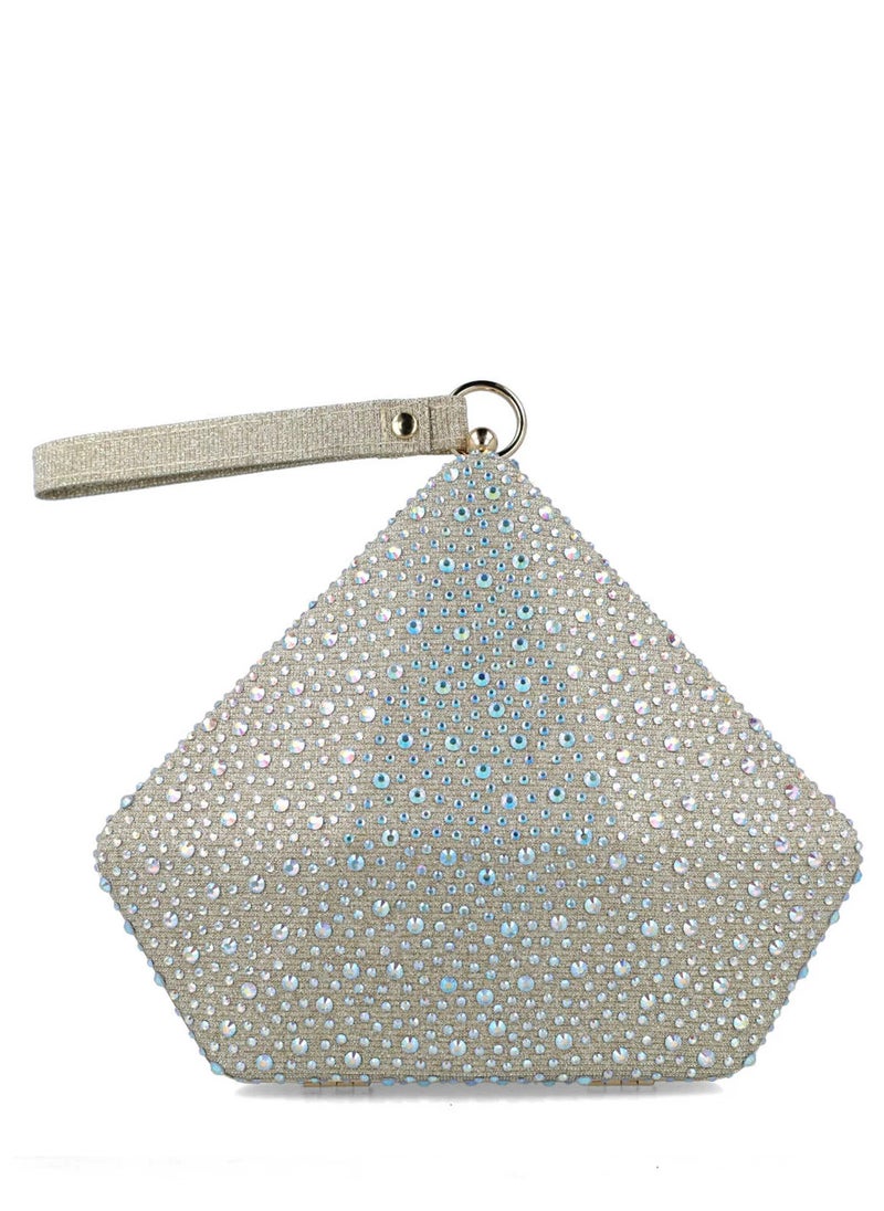 MENBUR - Textured Magnet Lock Clutch Bag - Image 1