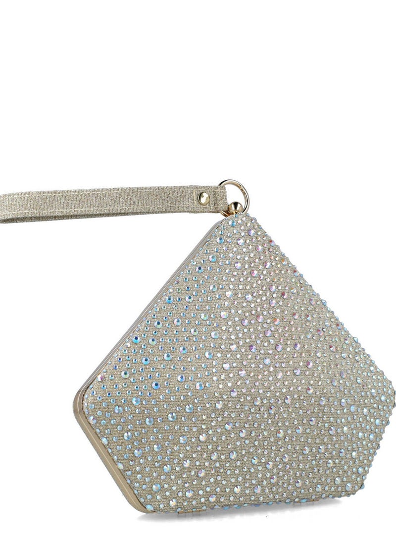 MENBUR - Textured Magnet Lock Clutch Bag - Image 1