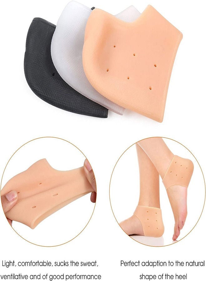 Generic 2Pcs Silicone Heel Protector Socks  - Image 3