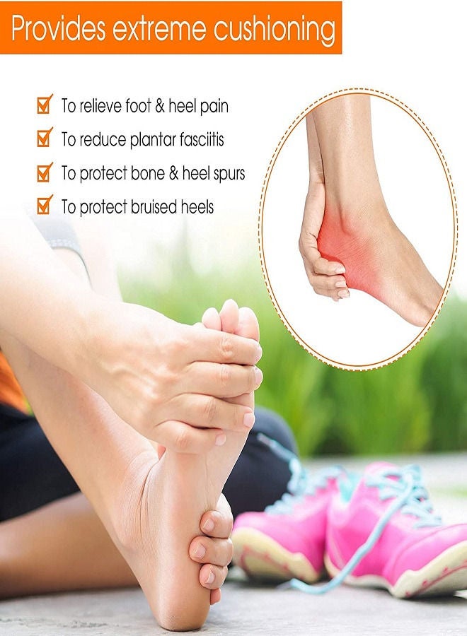 Generic 2Pcs Silicone Heel Protector Socks  - Image 4