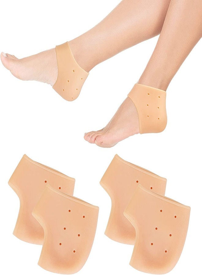 Generic 2Pcs Silicone Heel Protector Socks  - Image 1