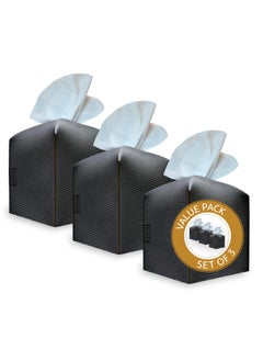 Black Cube (Pack of 3)