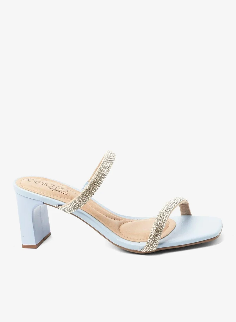 Beira Rio Jeans Block Heel Sandals for Women – Stylish Ladies Heels Sandals for Everyday Wear for Women | Best Price UAE