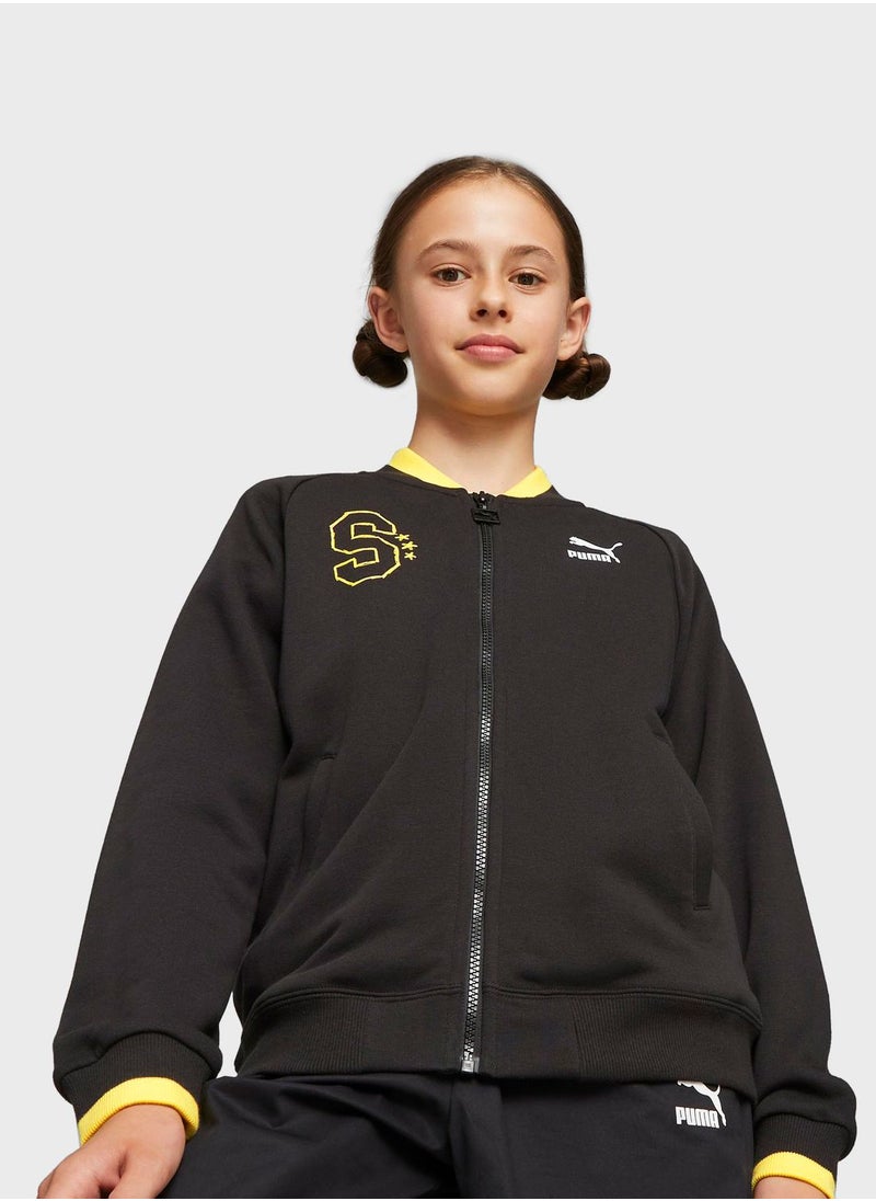PUMA - Kids Spongebob Bomber Jacket - Image 1