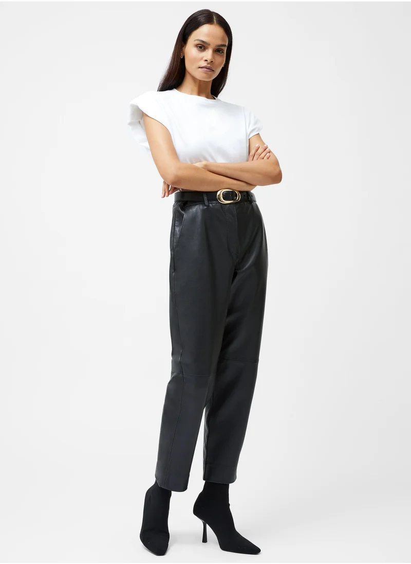 فرنش كونكشن Rallie Shoulder Pad Tank Top