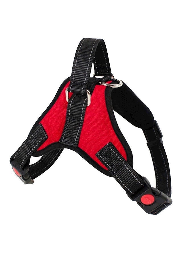 NIBEMINENT Pet Chest Harness Red/Black - Image 1