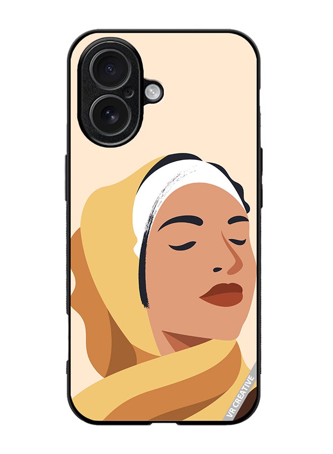VR CREATIVE Protective Case Cover For Apple iPhone 17 Cartoon Woman Shape Design Multicolour