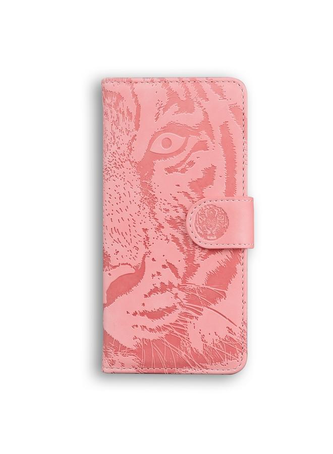 S-TOP Case For Nokia C12 Tiger Embossing Pattern Flip Leather Phone Case - Image 2