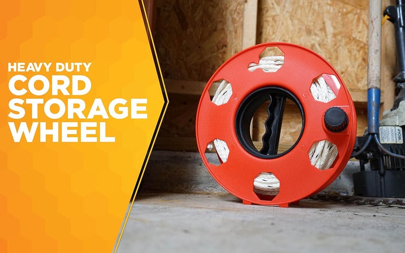 Woods E-102 Heavy Duty Cord Storage Wheel for 125-Foot Cords - Image 2