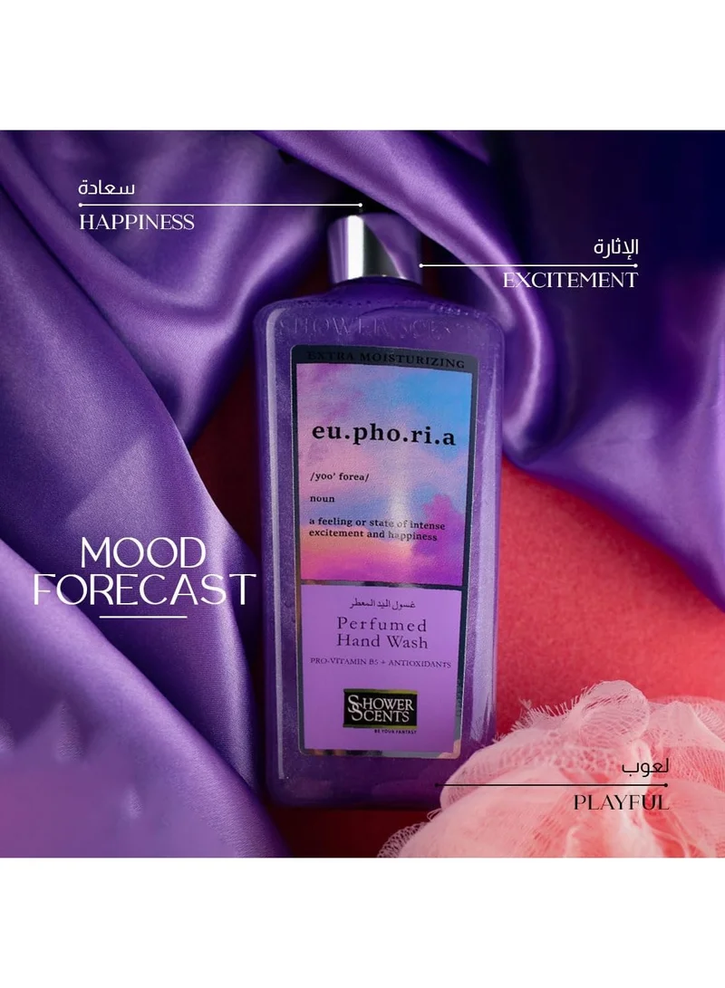 Shower Scents  Shower Scents Euphoria extra moisturizing perfumed hand wash 312ml  | Best Price UAE