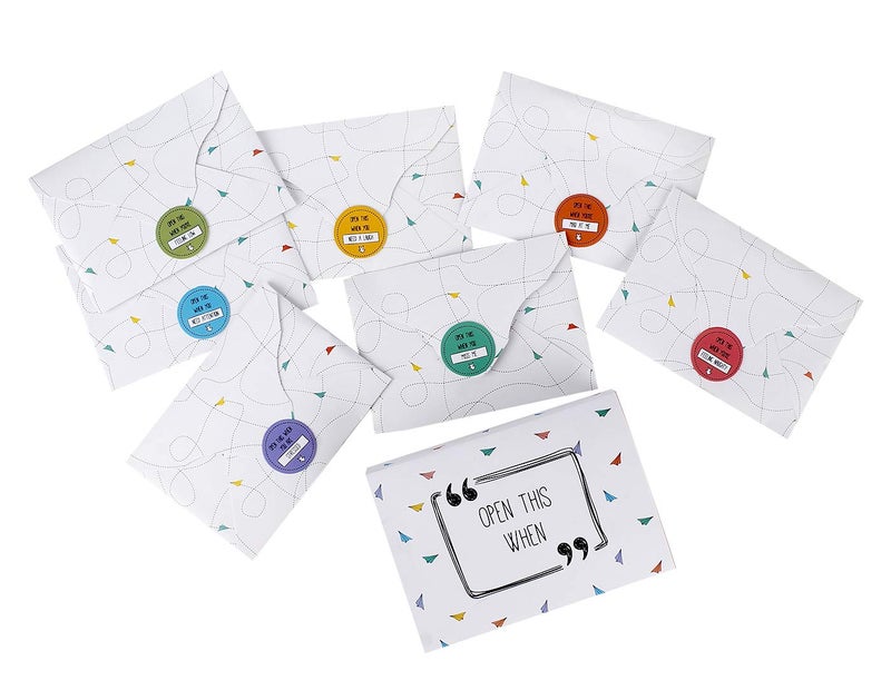 Oye Happy - Open This When Letters - 6 Unique Cards for Boyfriend/Girlfriend/Husband/Wife/Fiance to Gift on Birthday/Anniversary - Image 2